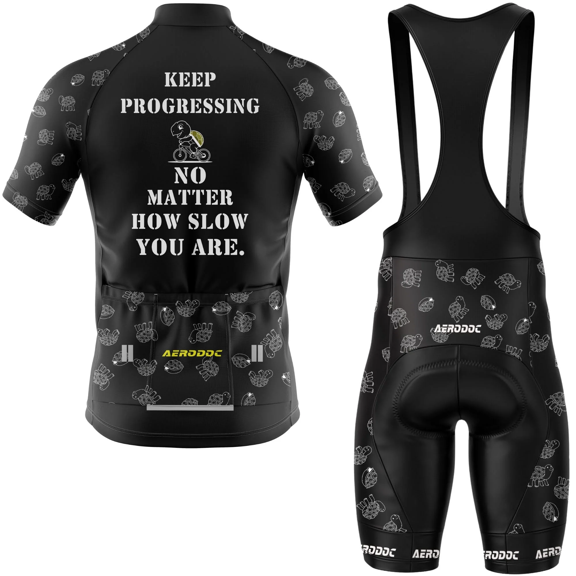 TurtleFlow Unisex Cycling Jersey & Shorts - Image 14